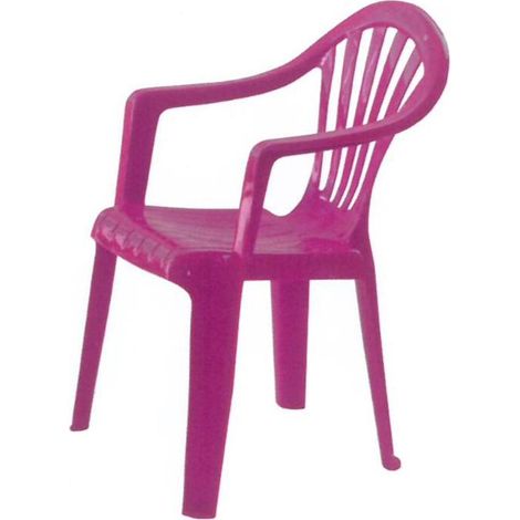 GARDEN LIFE sillon infantil resina fucsia , Sillón infantil resina fucsia. -Marca: Garden Life. -Sillón infantil fabricado en resina color fucsia. -Apilable. -Resistente a la inter (1/2)