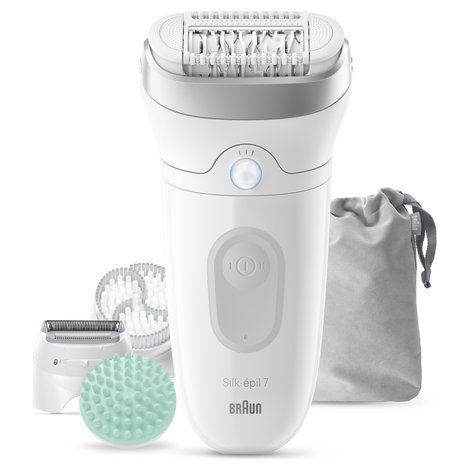 Braun Silk-épil 7 Silk·épil 7 SkinSpa 7-081 40 pinzette Bianco