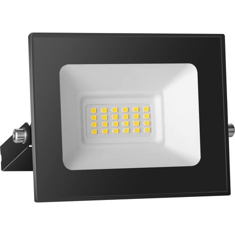Projecteur LED Extérieur 12V DC, 20W  2000LM, Blanc Chaud 3000K Spot LED Extérieur, IP65 Étanche Luminaires et Éclairage pour Entrée Terrasse Jardin Cour