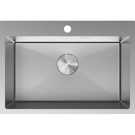 Mexen Solix Edelstahlspüle 1-Becken 650 x 450 mm, Inox - 6403651000-01 (1/5)