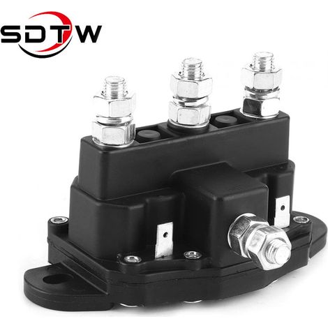 Relais 12 V 24450BX 2141211A1106 adapté aux contacteurs et moteurs de treuil (1/5)
