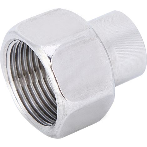 1/2 Zoll NPT-Innengewinde auf 1 Zoll NPT-Innengewinde Reduzierkupplung Sechskant-Rohrverbinder Adapter Rohrverschraubungen (1/5)