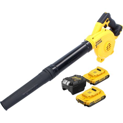 Soplador / soplador de hojas sin cable DeWalt DCV 100 D1 18 V + 2x batería recargable 2,0 Ah + cargador (1/5)