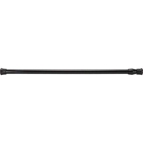 Tringle A Rideau - Acier Haute Teneur En Carbone - Réglable 55-90 Cm - Pour Fenêtre Cuisine Salle De Bain Armoire - 1 Pièce (1/4)