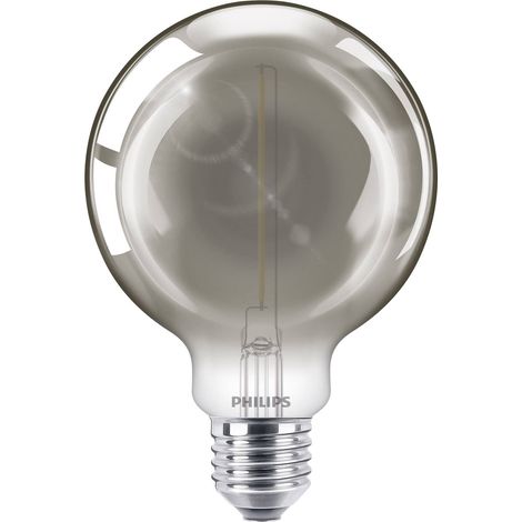 Ampoule LED E27 Philips décorative à filament - LED classic 15W G93 E27 smoky ND SRT4 (1/5)