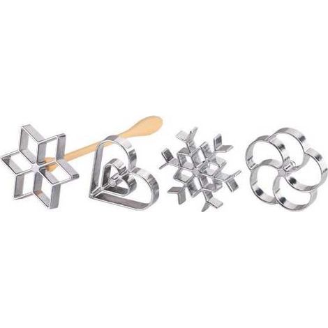 Molde para buñuelos con mango set de 4 Delicia Tescoma 630048