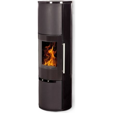[JAMAIS UTILISE] Poêle à Bois 7kW INTERSTOVES Carla 7 Noir - CARLA (1/5)