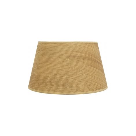 Paralume Salma E27 Legno Chiaro 25dx20dx15h Conico