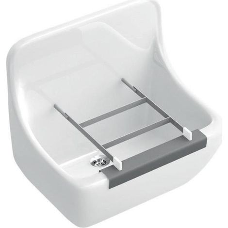 Villeroy & Boch O.novo - Hänge-Ausgussbecken 46x35 cm, alpinweiß 69120101 (1/5)