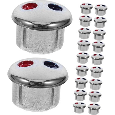 20 Pièces Boutons de Robinet Chaud et Froid en Abs (1/5)