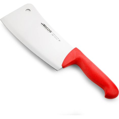 Macheta Arcos Farbe - Prof 296722 aus Nitrum-Edelstahl und ergonomischem rotem Polypropylen mango mit 20 cm Klinge und 4 mm starkem Gehäuse. (1/5)