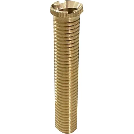 Crépine d'évier à visser, filtre en cuivre pour lavabo, bouchon de vidange, vis faciles à changer, vis longues et courtes