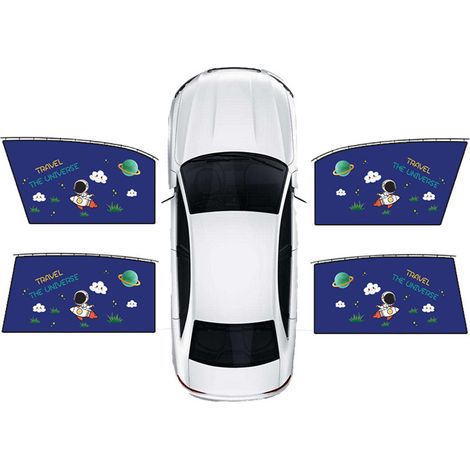 Protection solaire voiture pare-soleil latéral occultant isolation thermique store intimité universel pour auto 9603A (1/5)