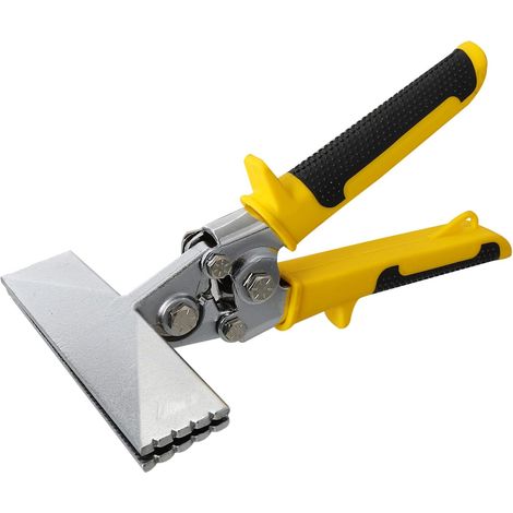 Pince à Plier Tôle Multifonction Outil Pliage Métal en Acier Poignée Ergonomique pour Couturières à Main pour Conduits de Ventilation (1/5)