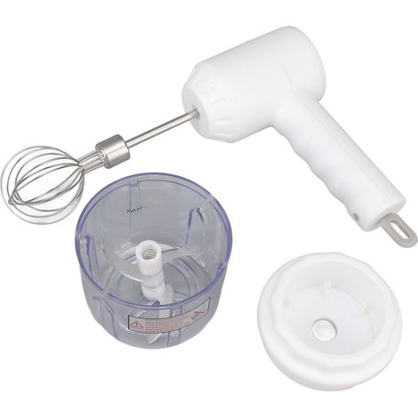 hachoir à ail électrique portable sans fil, mixeur électrique à main, hachoir à viande multifonctionnel, batteur à œufs (1/5)