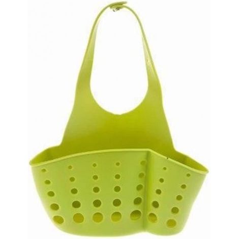 Égouttoir d'évier - Aihogard - Panier suspendu - PVC - Vert - 7.5cm x 4cm x 15cm (1/4)