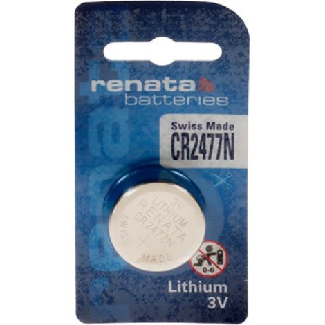Renata RE CR2477N Lithium Knopfzelle 3V 950mAh