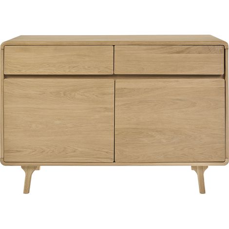 Badezimmermöbel aus massiver Eiche L120 cm ESTEBAN (1/5)
