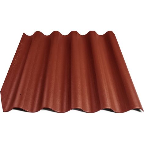 Dachplatte green-cell banga l21 Faserzement 87.5x92 cm