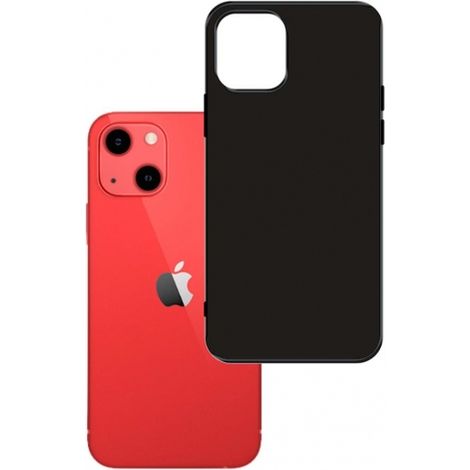 CUSTODIA PER IPHONE 13 MINI, RETRO SOTTILE OPACA + VETRO 9H (1/5)