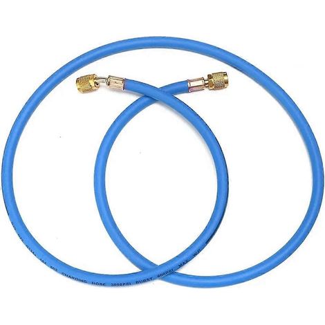 Tuyaux de charge frigorifique, manomètre femelle SAE 1/4" pour climatiseur R134a, R22 et R410a (1/5)