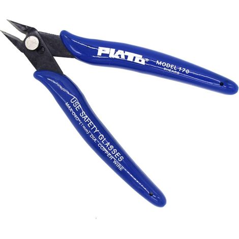 pince diagonale en acier au carbone coupe-câble électrique coupante antidérapante cisaille latérale affleurante outils à main (1/5)