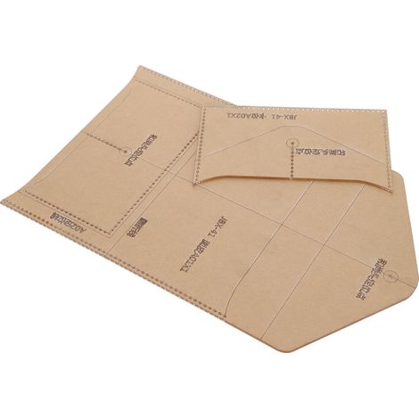 Pochoir en plastique transparent pour sac à rabat DIY - Accessoires créatifs scrapbooking (1/5)