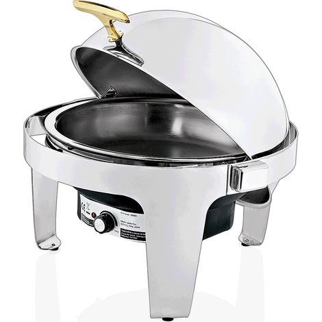 Chafing Dish en Acier au nickel-chrome puissance : 0,5 6,8 L H 450 mm Ø 395 mm - Was Germany