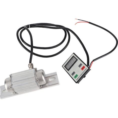 Betonrüttlermotor mit 7500 U/min, Aluminiumlegierung, einstellbare Drehzahl, Digitalanzeige, Schutzart IP65 (wasserdicht), bürstenloser 12-V-Gleichstrommotor, 10 W (1/4)