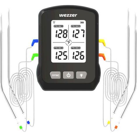 Levenhuk Wezzer Cook MT90 Kochtmometer schwarz (1/2)