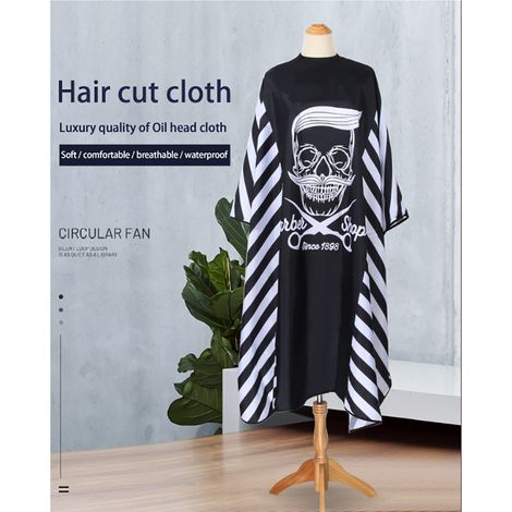 Cape de coiffure professionnelle imperméable pour salon et à la maison (1/5)