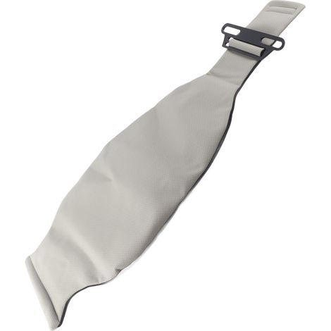 Coussin Lombaire Ergonomique pour Voiture Bureau Maison, Soutien Dynamique Dos, Similicuir Gris, Oreiller de Soutien Lombaire (1/5)