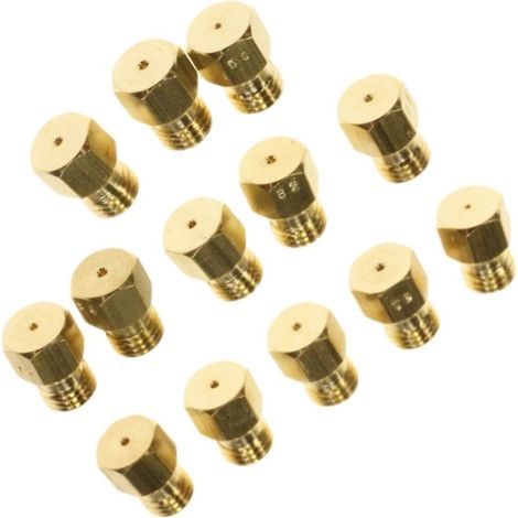 Jeu d'injecteurs butane / propane (90711-29396) (50253836006) Four, cuisinière ELECTROLUX, FAURE, ZANUSSI, AEG, EL (1/4)