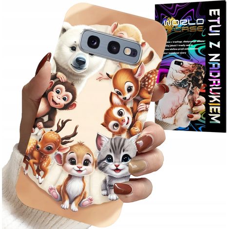 Schutzhülle für Samsung Galaxy S10E - Rückseite für Kinder mit Waldtiermotiven (1/5)