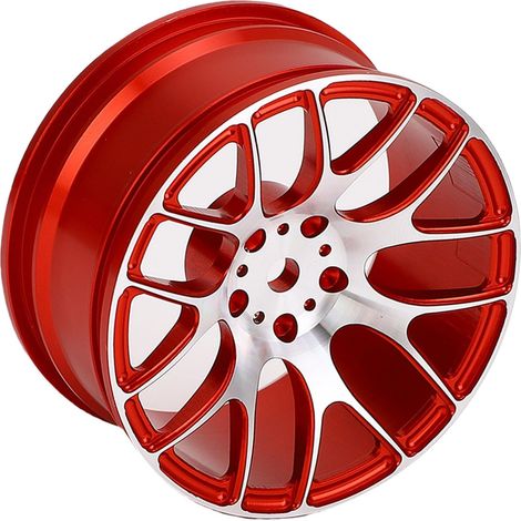 4 Pièces de Remplacement de Moyeux de Roue RC en Alliage d'aluminium pour Moyeu d'entraînement de Roue de Voiture télécommandé à échelle MN128 MN86 G500/12 – Ensemble de Moyeux en Métal (1/5)