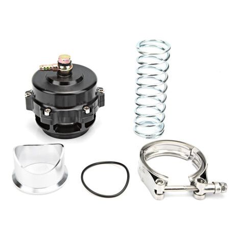 QORVA- Universal 50 mm Silver V Band Turbo Pression Relief Boul Off Vanne de décharge (1/5)