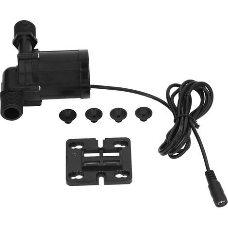 Pompe à Eau CC sans Balais, 24 V 30 W 700 L/H 12 M, Pompe de Surpression D'eau, Pompe Submersible à Circulation à Faible Bruit, Pompe de Transfert D'eau Portable, Pompe D'aquarium. (1/5)