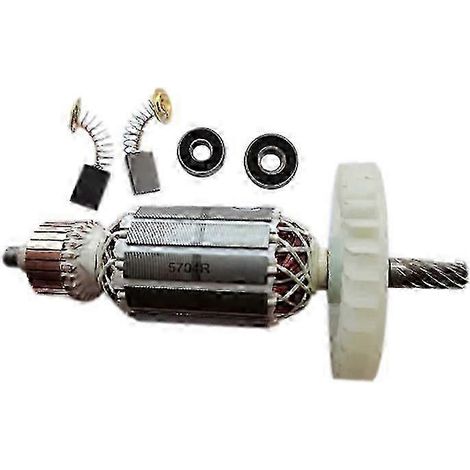 Arbre d'entraînement à 9 dents pour scie circulaire AC220-240V, rotor d'induit pour modèles 5704R, 5806R, 5704RK, 518629-3, 516489-7 et 5806B (1/4)