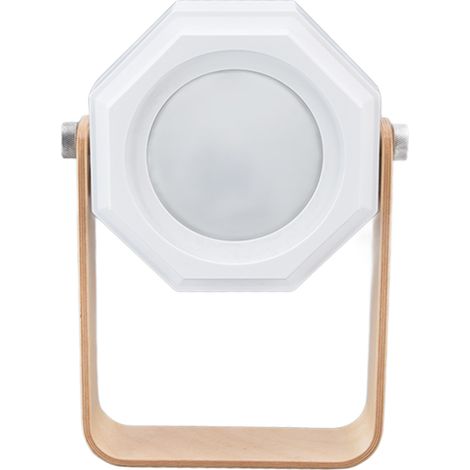 Lampe de chevet LED anti-lumière bleue veilleuse 3 couleurs pliable télescopique portable pour extérieur (1/5)