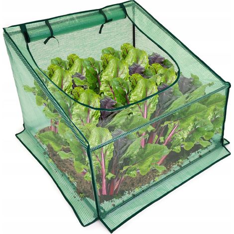 Mini-Garten-Gewächshaus 70x90 für den Anbau von Pflanzen in einem Beet mit Folientunnel