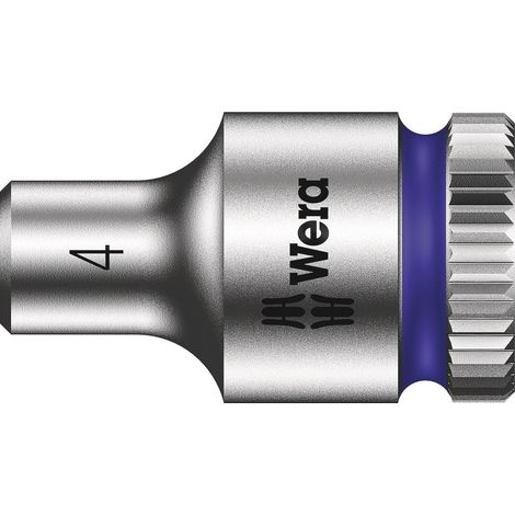 Douille 6 pans extérieurs 4 mm Longueur: 23 mm Wera 05003501001 Entraînement: carré creux 1/4" (6.3 (1/4)