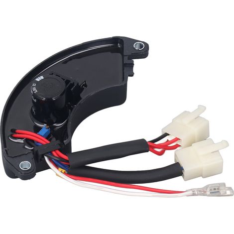 Régulateur de tension automatique pour générateur triphasé 8 fils, boîtier ABS, 400 V, condensateur 220 µF (AVR) (1/5)