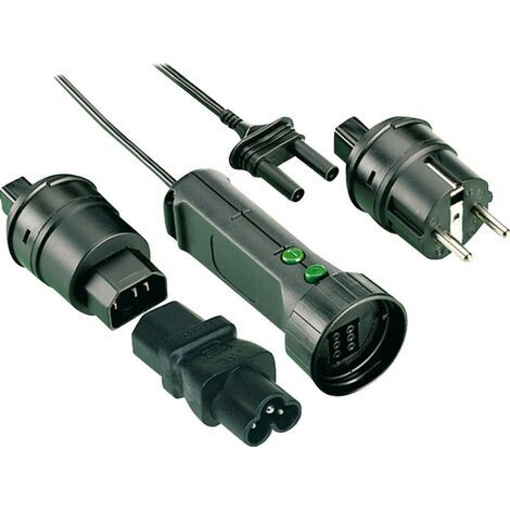 Adaptateur EL1 pour testeur d'appareils Secutest pour le test de câbles d'extension monophasés. N/A Gossen Metrawatt Z7 (1/2)