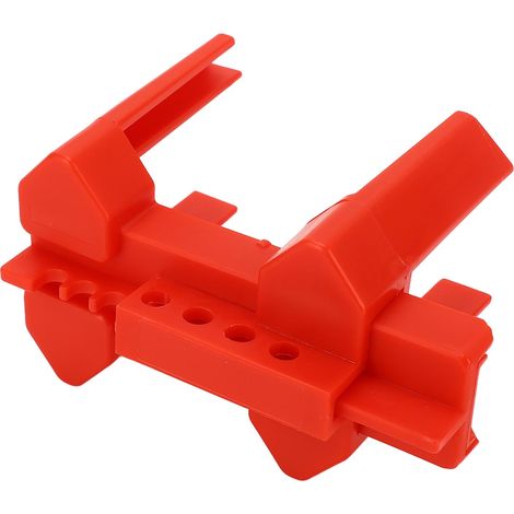 Dispositif de sécurité pour vanne à bille, cadenas de tuyauterie industriel, accessoire de verrouillage d'urgence et maintenance (1/5)