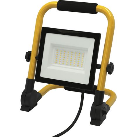 Proiettore LED wolfpack linea profesional bianco 50W compatto (1/5)
