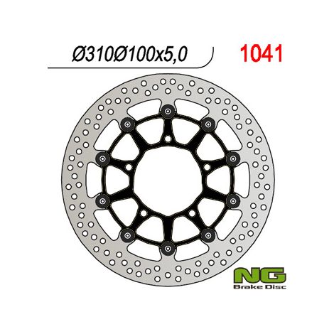Disco de freno delantero flotante Suzuki GSXR/GSR/VZR/VLZ 310x5mm OEM