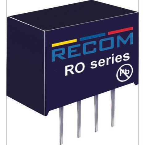Convertisseur CC/CC pour circuits imprimés RECOM RO-2405S/P Nbr. de sorties: 1 x 24 V/DC 5 V/DC 200 mA 1 W 1 pc(s) (1/3)