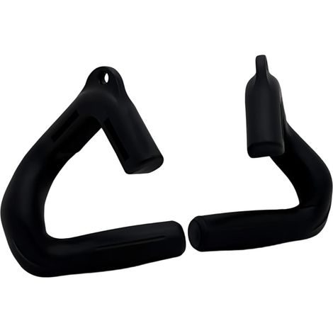 1 paire d'attaches antidérapantes pour barre de traction, haltères et bandes de résistance (1/5)