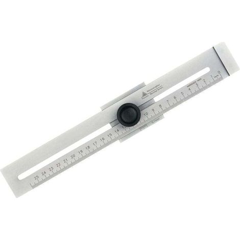 Trusquin Plage de mesure en métal 250 mm, 1 pièce - Arcenciél