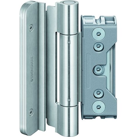Paumelle BAKA Protect 4010 3D (PACK de 3 pièces) - SIMONSWERK